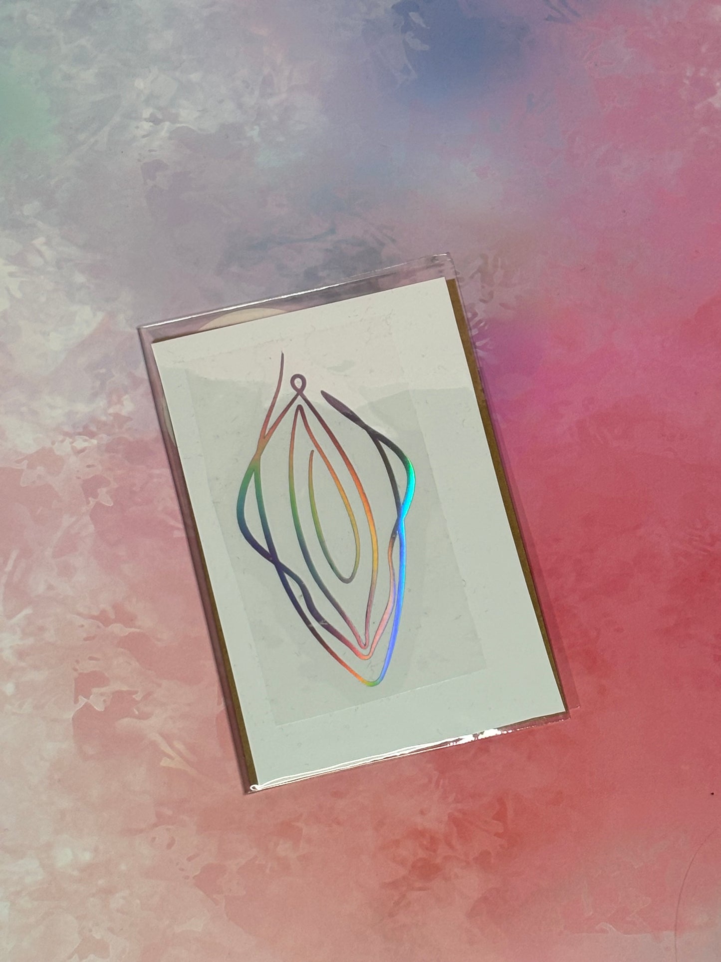 Bügelbild „Vulva“