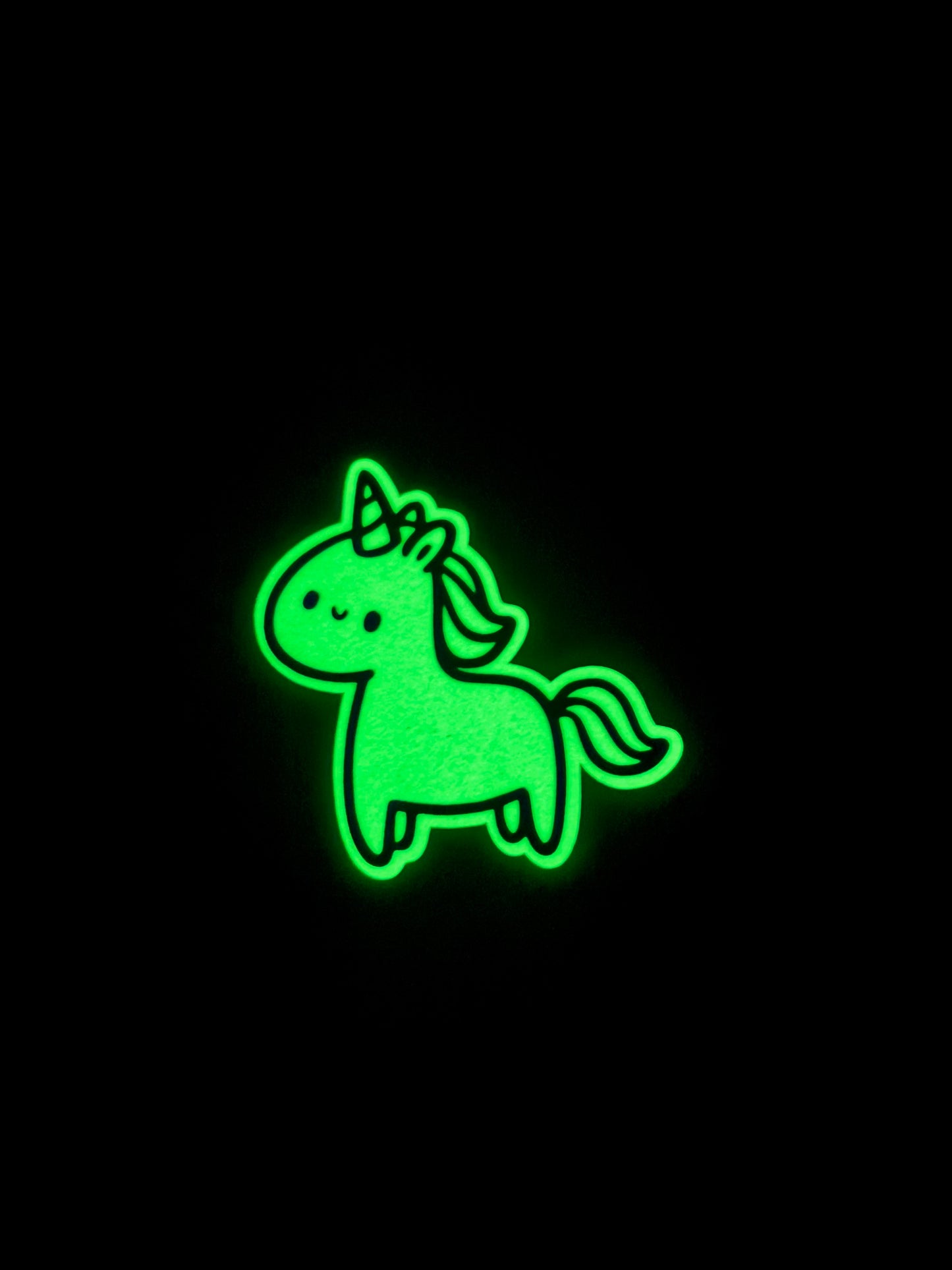Sticker nachtleuchtend „Einhorn“