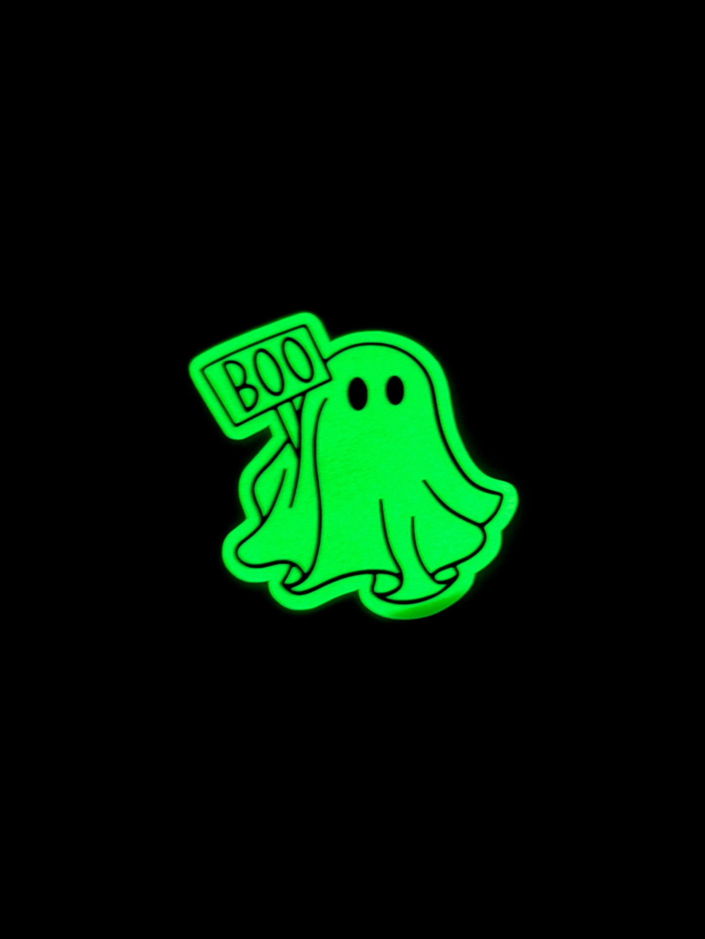 Sticker nachtleuchtend „Boo“