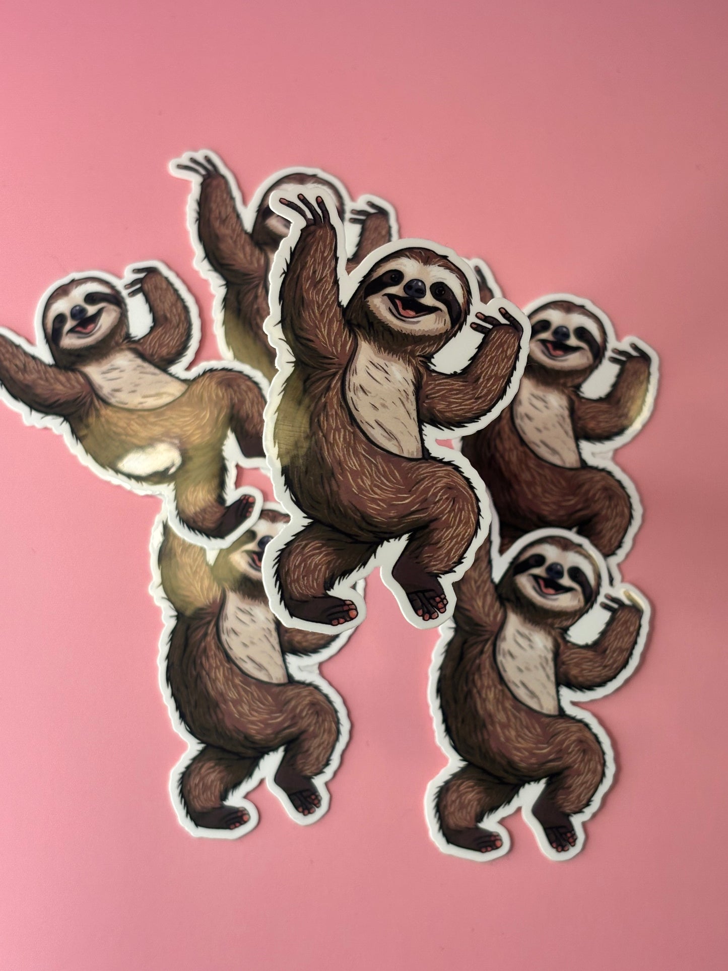 Happy Sloth - Sticker