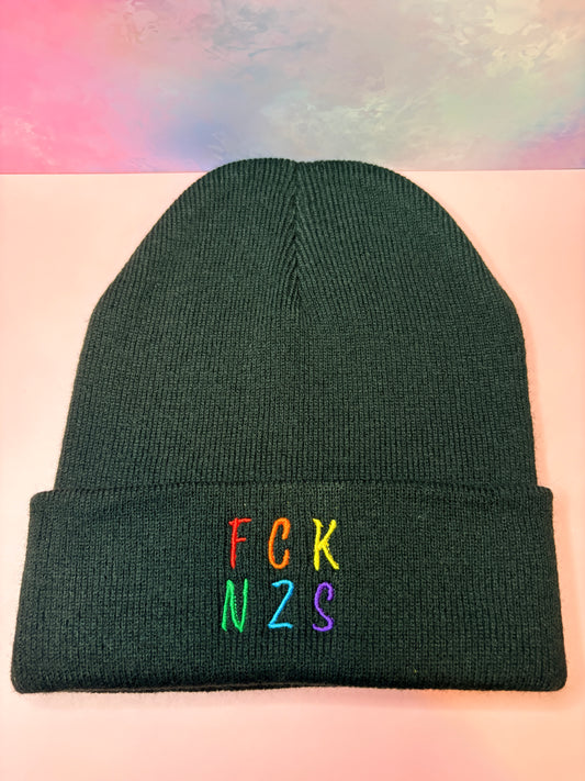 Beanie „FCK NZS“