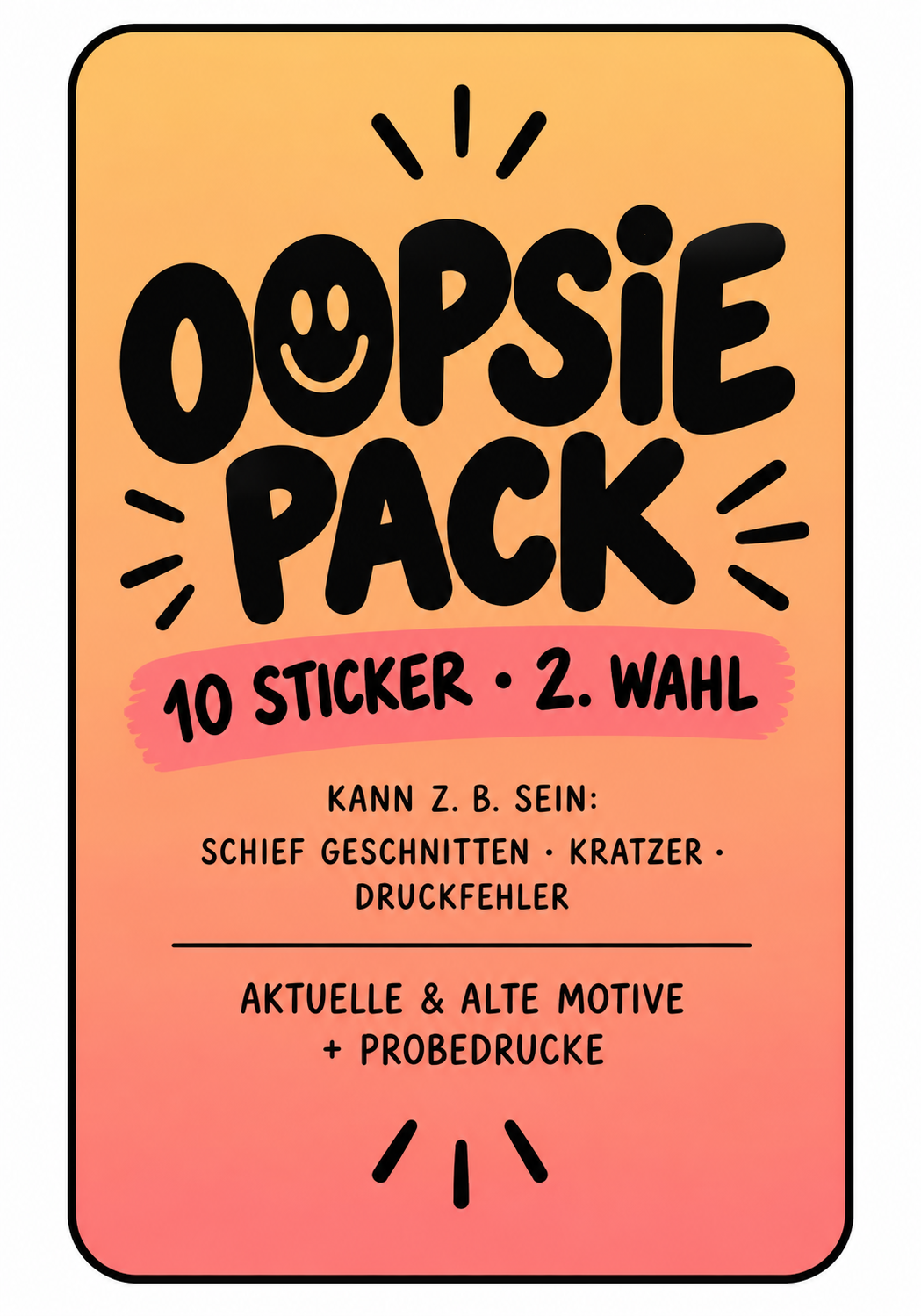 OPSIE - Pack 2.wahl Sticker
