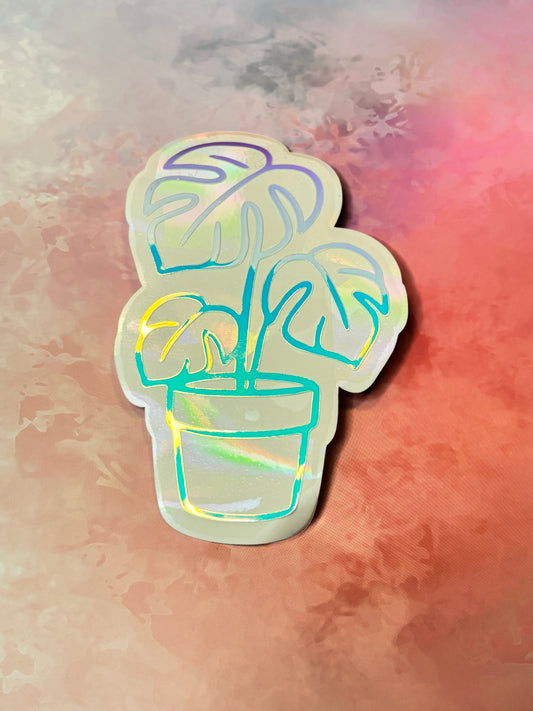 Monstera Suncatcher