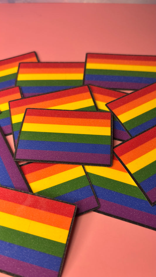 Sticker „Regenbogenflagge“