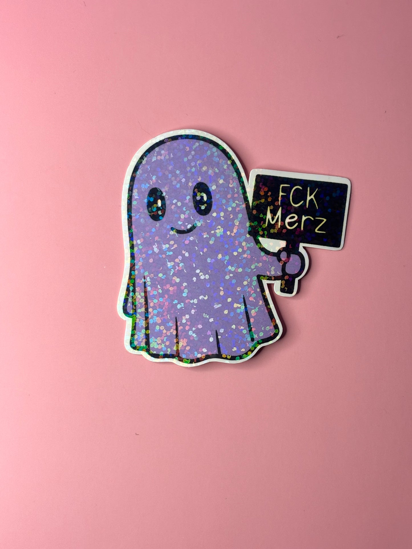 FCK MRZ Glitzersticker