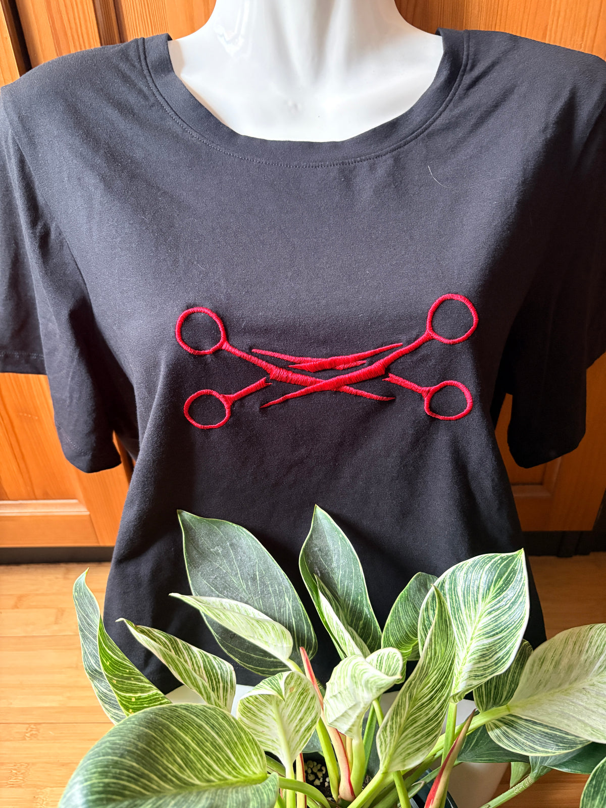 Crop Shirt „Scissors“